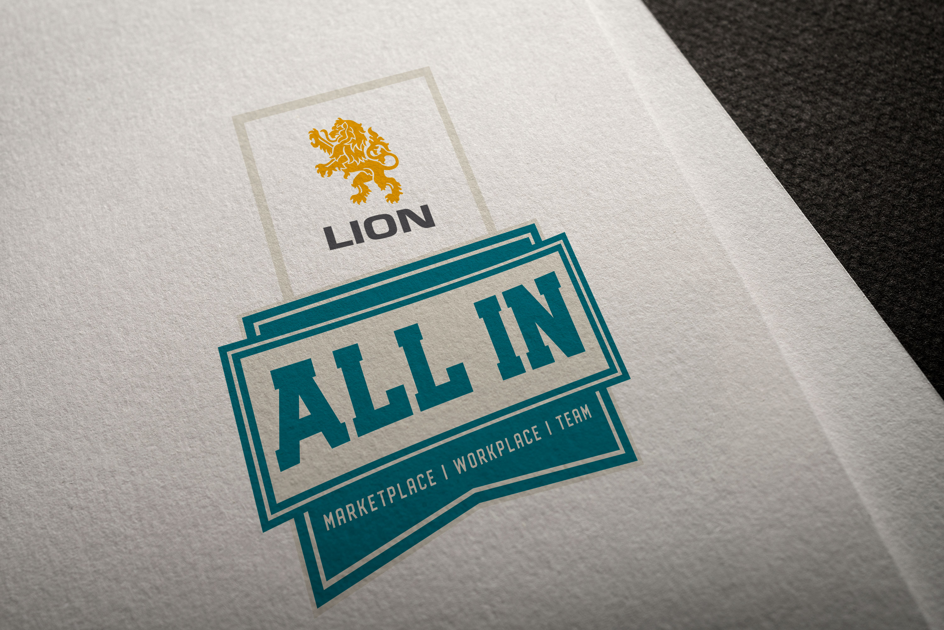 Lion All In Logo