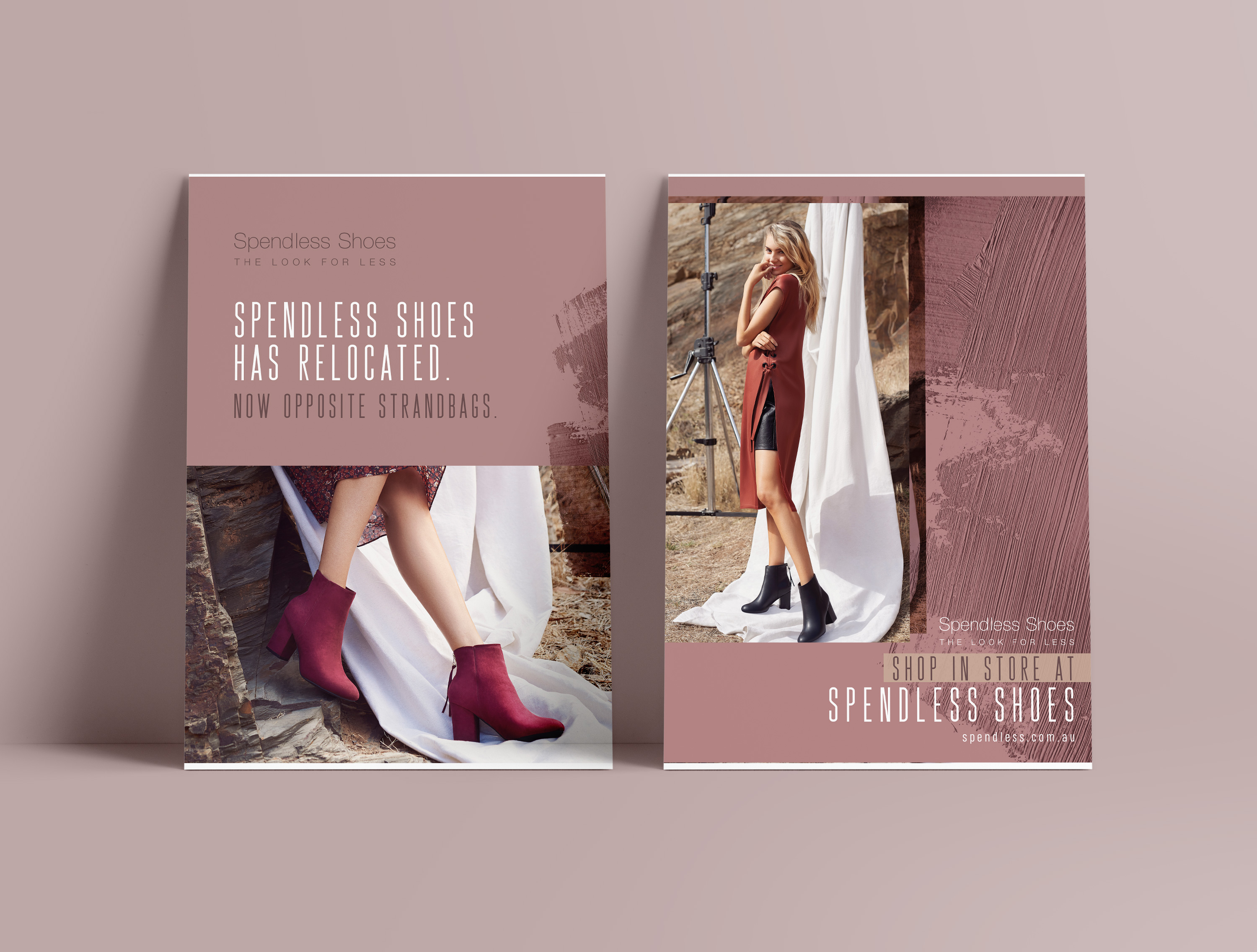 Spendless Shoes Poster
